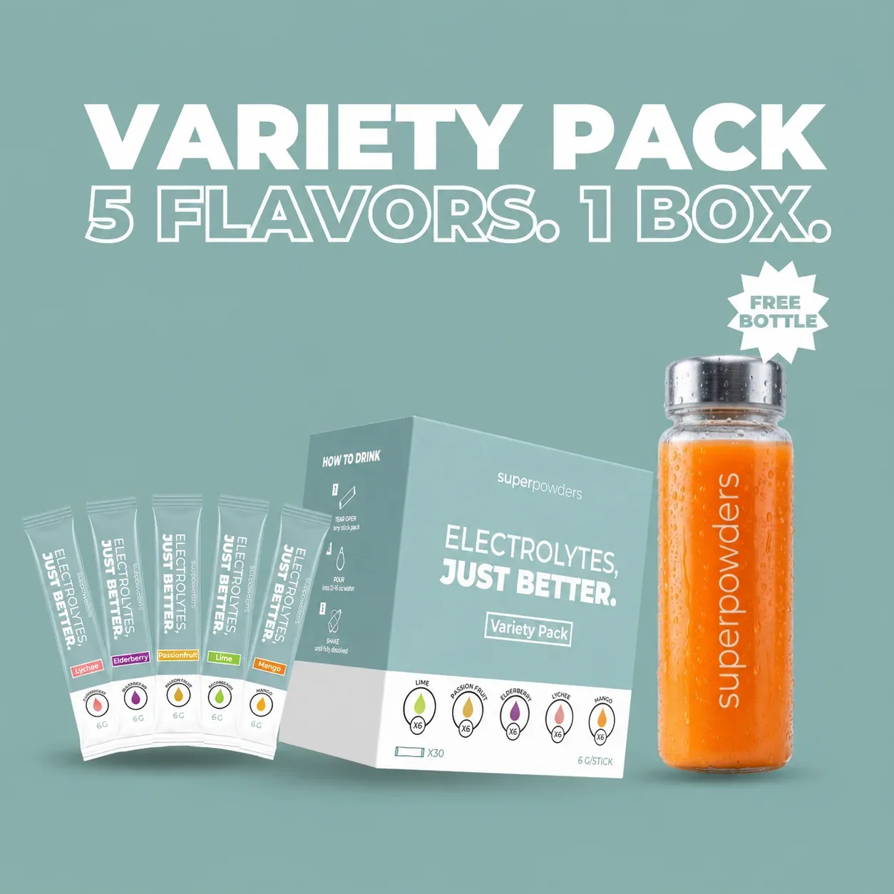 Electrolytes Super Powders