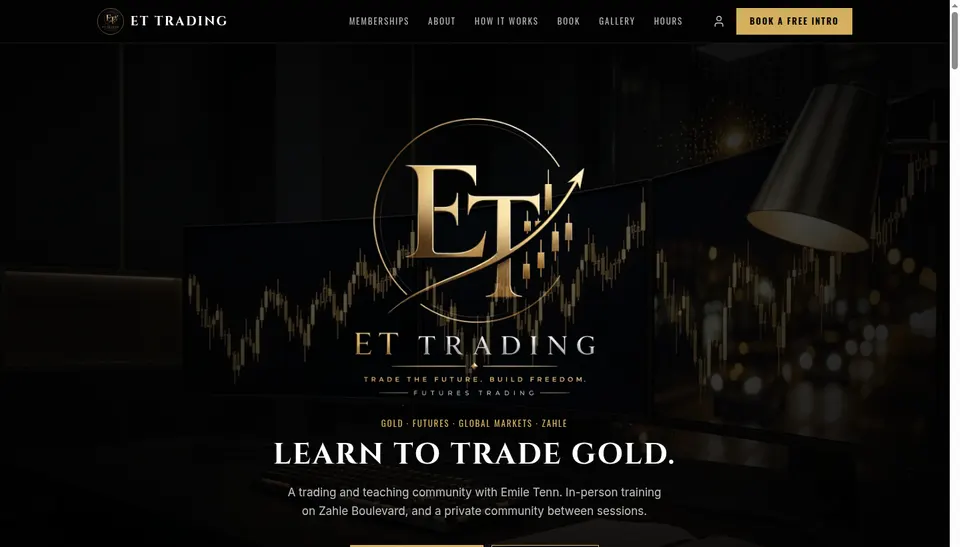 ET Trading, Classes and courses