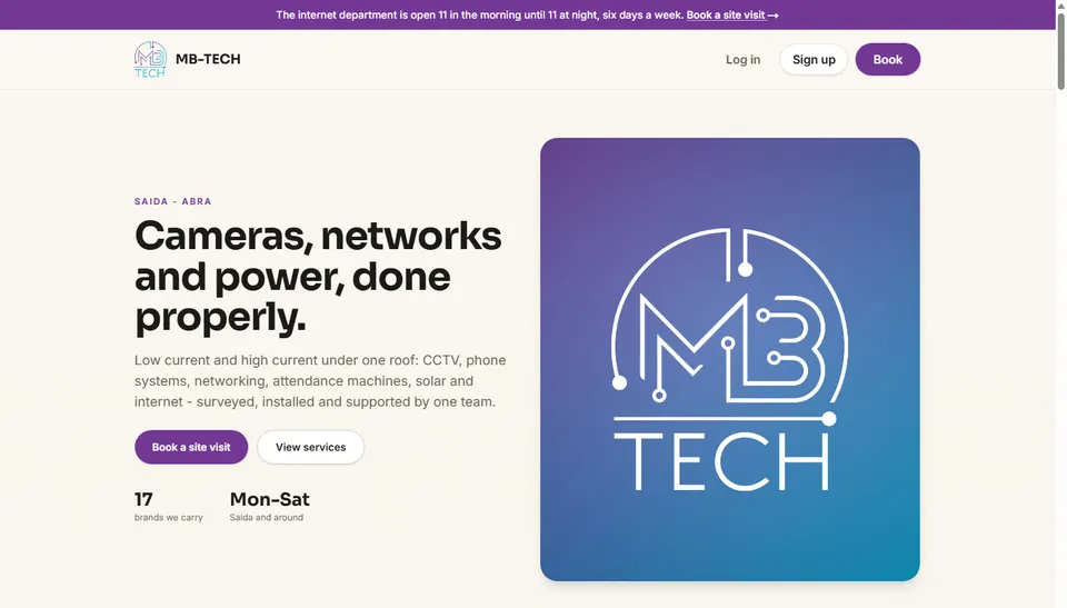 MB-TECH, Security and networking