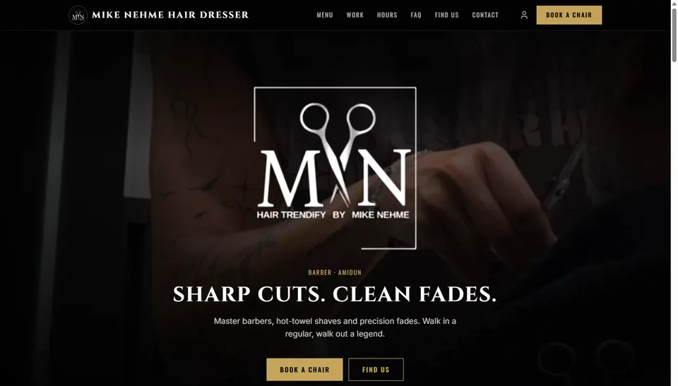 Mike Nehme, Barbershop