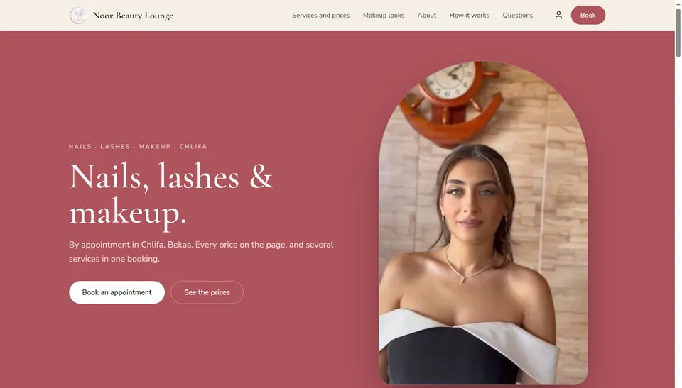 Noor Beauty Lounge, Beauty salon