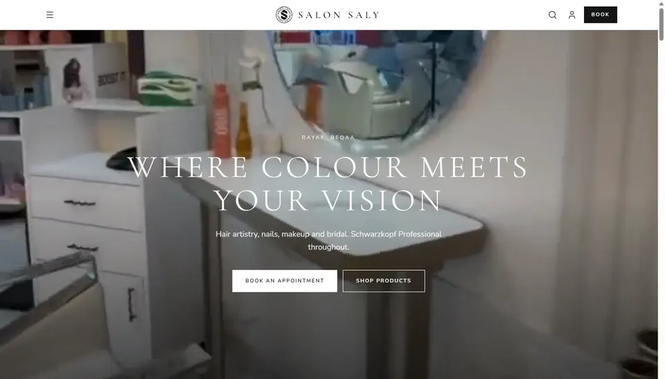 Salon Saly, Beauty salon