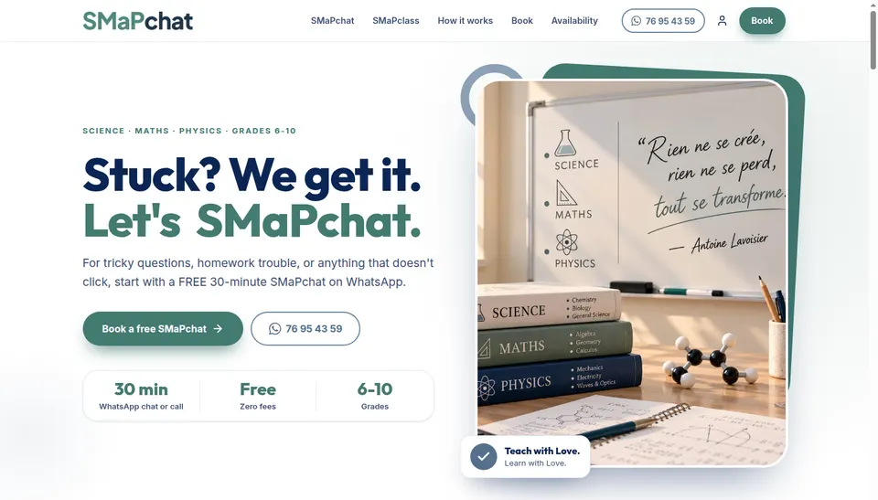 SMaPchat, Classes and courses