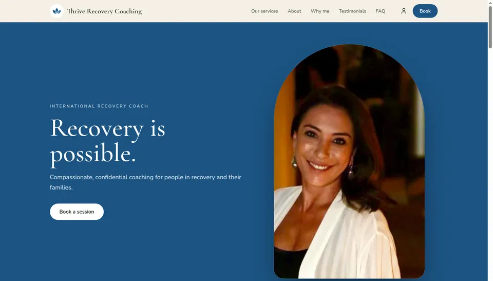 Thrive Recovery Coaching, Local business